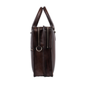 STIRLING DOUBLE ZIP LAPTOP BRIEFCASE