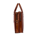 STIRLING DOUBLE ZIP LAPTOP BRIEFCASE