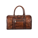 SHELBY CROCC PRINT DUFFLE BAG