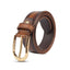 SPECTOR WOODEN TEXTURED FLAT BELT